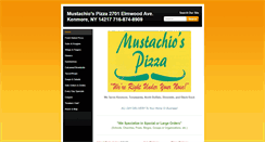 Desktop Screenshot of mustachiospizza.net